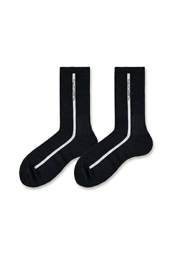 Ribbed Crew Sock