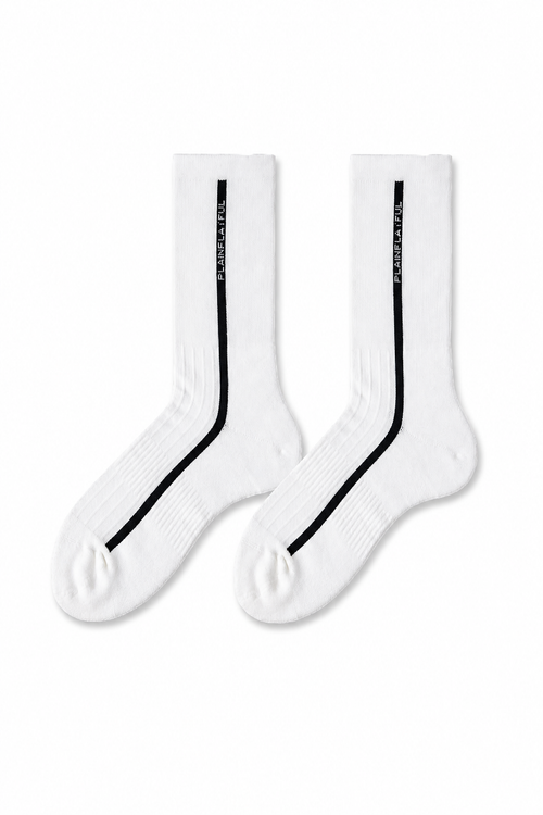 Ribbed Crew Sock
