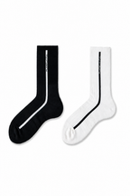 Ribbed Crew Sock