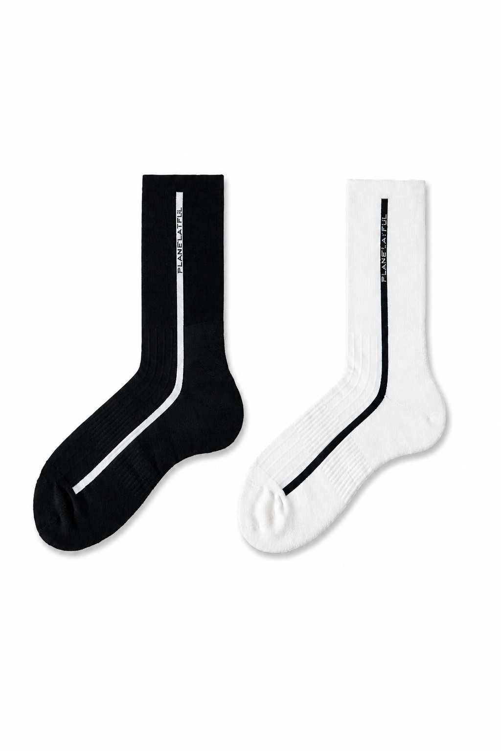 Ribbed Crew Sock